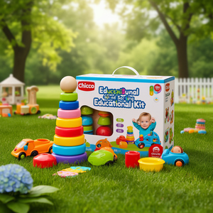 Kit éducatif d'empilage et de tri Chicco - Product Image 3