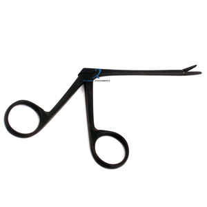 Micro-pince auriculaire Alligator avec revêtement en céramique Instrument ORL de précision pour audiologie, otologie, microchirurgie et cliniques médicales - Product Image 2