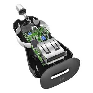 Cargador de Coche USB Tipo-A de 5W TECRUSB1ASTD, Cargador para Encendedor de Cigarrillos en Color Negro - Product Image 3