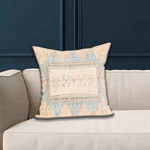 Cojín con Estampado Turco - Regalo Étnico Vintage, 8"x8" - 20x20 cm - Product Image 3