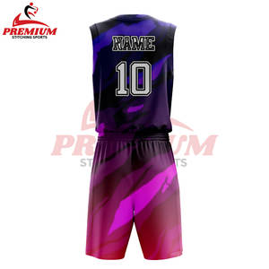 Uniforme de basket-ball de haute qualité respirant de qualité supérieure Vêtements de sport Uniforme de basket-ball - Product Image 4