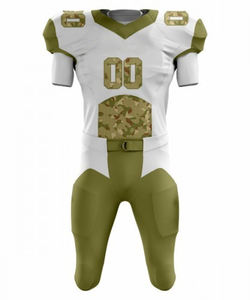 Conjuntos de Uniformes de Fútbol Americano Cómodos y Transpirables de Tallas Grandes con Camisetas y Pantalones Cortos con Logotipo Estampado por Transferencia Térmica, Equipación con Estilo - Product Image 3