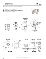 Pince de soupape de reniflard sanitaire en laiton en acier inoxydable de haute qualité contrôle de la température de dégagement d'air; Filtration industrielle