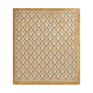 Alfombras y Conjuntos de Alfombras Personalizadas de Poliéster Azul Sile para el Hogar, Hechas a Medida en Jaipur, EE. UU. - Product Image 1