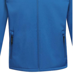 <b>Men's</b> Custom <b>Soft</b> <b>Shell</b> Bomber <b>Jacket</b> High Quality Fashionable Waterproof Breathable Plus Size Zipper Closure for Winter - Product Image 3