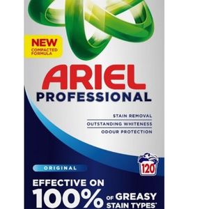 Detergente en polvo Ariel Professional Regular Biológico para 120 lavados, el más vendido - Product Image 1