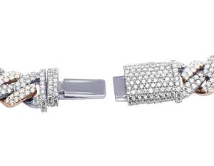 Customized 10K Gold Cuban Link <b>Chain</b> with Lab Grown Diamonds Bold Iced Out Diamond <b>Necklace</b> Jewelry for Mens Street Fashion - Product Image 5