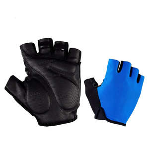 Guantes de Ciclismo de tamaño personalizado con color sólido y correa de muñeca ajustable Ropa deportiva de carreras de alta calidad - Product Image 1