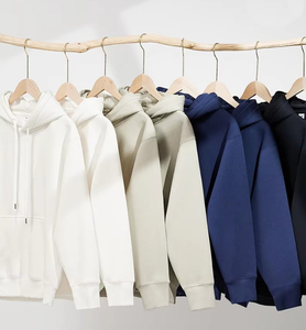 Qualité de luxe pull à capuche surdimensionné pour hommes femmes Logo personnalisé impression 100% coton poids lourd tricots hiver Streetwear - Product Image 1