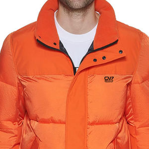 Veste d'hiver chaude et épaisse pour hommes Manteau sans capuche Coupe-vent Vêtements d'extérieur décontractés pour temps froid Veste polaire - Product Image 5