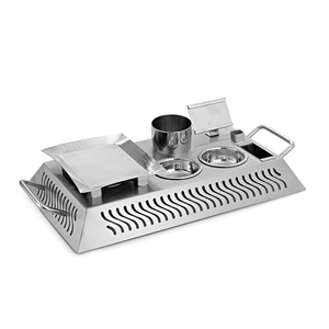 Nuevo Diseño, Calentador de Alimentos Tipo Buffet, Recipiente para Calentar Comida con Acabado Esmaltado Azul - Product Image 3