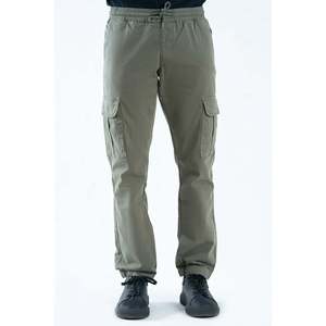 <b>Mens</b> JAXIN Cargo Cotton Trousers 100% Cotton Canvas Straight Pattern Tactical Pants Customized Logo Pleats Zipper Colored - Product Image 4