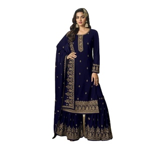 Salwar kameez costumes fantaisie pakistanais pour femmes costume lourd ethnique coutures punjabi disponibles en gros costumes fantaisie pantalon surdimensionné - Product Image 3