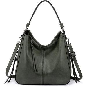 Wholesale Custom High Quality Cowhide Leather Ladies Fashion Handbag Genuine Leather Shoulder <b>Bag</b> - Product Image 5