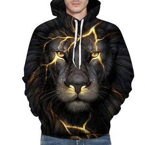 Sweat-shirt unisexe tendance à séchage rapide en tissu éponge imprimé par décharge, écologique, 100 % coton, lavable en machine – Vente chaude - Product Image 4