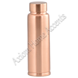 Best Selling <b>Gym</b> Bottle Pure Copper Water Bottle Hydration Vessel for Kids Long Lasting Handmade by Axiom Home Accents - Product Image 6