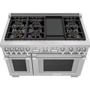 MEILLEUR PRIX ORIGINAL NEUF Cuisinière à gaz encastrable 48 pouces Pro Grand Commercial OEM Garantie 3 ans - Product Image 3