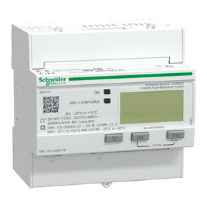 Contatore di Energia Digitale SCHNEIDER ELECTRIC A9MEM3115 IEM3115 63A Multi-Tariffa 2-I con MID per Sensori di Corrente - Product Image 1