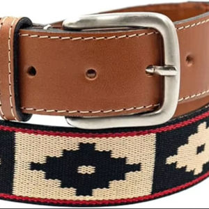 Cinturón de polo de cuero genuino hecho a mano más vendido en calidad superior - Product Image 1