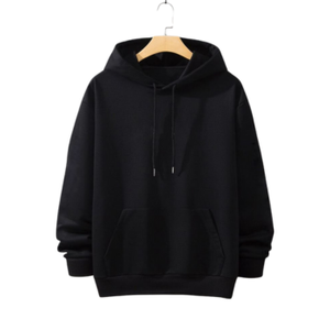 Sweat à capuche en coton et élasthanne anti-rides pour homme, avec logo personnalisé, confort premium, séchage rapide, écologique, pour temps froid, BD - Product Image 1