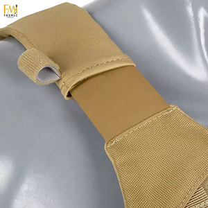Gilet tactique Cardura personnalisé à la mode Équipement de sécurité durable avec pochette Gilet utilitaire tactique respirant à vendre - Product Image 6