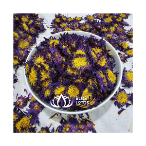 LAS MEJORES VENTAS de flores de Loto Azul secas de primera calidad de Vietnam para preparar té que promueve la relajación y la calma - Product Image 1