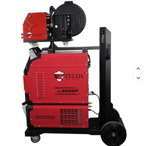 Machine à souder MIG à impulsions Zelda Heavy Duty, nouvelle génération, en acier inoxydable, 500A, système de refroidissement par eau, contrôle adaptatif - Product Image 6