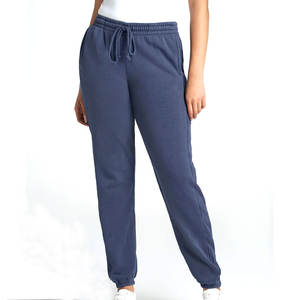 Pantalones de Mujer de Alta Calidad, Estilo Urbano, Ajustados, de Frente Plano, 100% Algodón, Pantalones Deportivos Casuales de Invierno, Ropa de Moda al por Mayor - Product Image 1