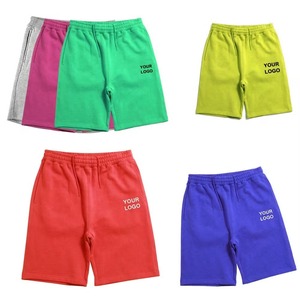 Dernier design, vente chaude, 20 couleurs, 100% coton, écologique, respirant, imperméable, shorts de bain pour hommes, impression de logo personnalisée - Product Image 3