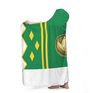 ผ้าห่มมีฮู้ดผ้ากำมะหยี่นุ่มอุ่นสบายสุดๆผ้ากำมะหยี่ขนแกะเชอร์ปามีฮู้ดสำหรับสวมใส่ผ้าห่มขนาดใหญ่ - Product Image 1