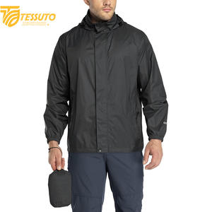 Venta al por mayor de alta calidad ligero de los hombres cortavientos chaqueta Softshell chaqueta transpirable deporte al aire libre cortavientos chaquetas de montaña - Product Image 6