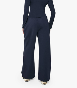 New Year Sale <b>Women</b> Classic <b>Stretch</b> Wide Leg Sweatpants Modest Sports Eco Friendly Quick Dry Workout Apparel Drawstring <b>Trousers</b> - Product Image 2