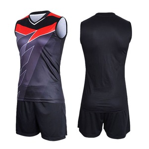 Comfortable Sublimated Custom <b>Cheap</b> Volleyball Uniform Designs - Product Image 3