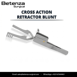 Retractor Automático Profesional Heiss para Cirugía ORL, 4x4 Puntas, Mecanismo de Trinquete, Acero Inoxidable - Product Image 6