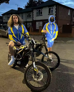 ชุดวอร์มไนลอนเสื้อกันลมสองชิ้นชุดกันลมน้ำหนักเบา - Product Image 5