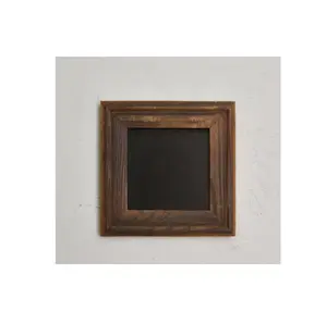 乡村复古装饰实木松木框架墙黑板，用于备忘录黑板标志