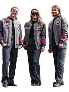 Custom Plus Size Logo Letterman <b>Jacket</b> for Men Casual <b>Patchwork</b> Oversized Baseball Varsity Style Winter Print Varsity <b>Jacket</b> - Product Image 3