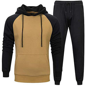 Conjunto Deportivo Unisex Informal de Franela Sólida con Capucha y Pantalones de Chándal para Invierno, 100% Algodón Poliéster con Cremallera, Suministro ODM, Tallas XS-6XL - Product Image 2