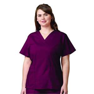 Uniforme de enfermera de lana para mujer Top OEM Médico Scrubs para técnicas impresas de hospital - Product Image 3