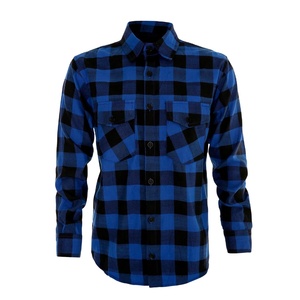Camisa Duradera para Hombre con Diseño a Cuadros, Bolsillos y Protección Reforzada de Primera Calidad, Estilo Australiano - Product Image 5
