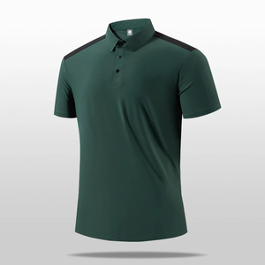 Camiseta Polo de Nailon al por Mayor, Tejido Refrescante al Tacto, Camisetas Polo Personalizadas de Secado Rápido, Camiseta Polo Deportiva para Hombre - Product Image 4