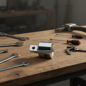 Conector Cuadrado Hembra de 1 Pulgada con Conexión Macho Cromada de 3/4 Pulgadas - Product Image 3