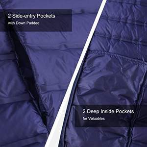 Chaqueta ligera de estilo callejero para hombre, Abrigo acolchado con capucha de lona resistente al agua para exteriores, informal, cálido, de invierno, plegable - Product Image 3