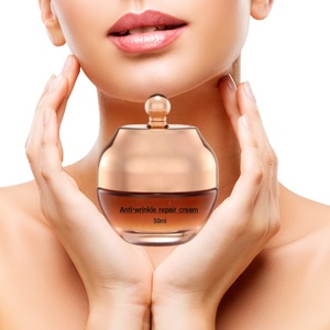 Bán buôn sáng chống lão hóa kem với peptide và chiết xuất thực vật cho giảm nếp nhăn nhãn hiệu riêng kem chăm sóc da - Product Image 1