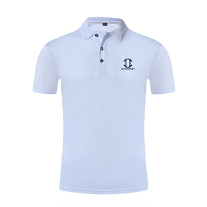 Chemises d'été décontractées pour hommes en tricot imprimé 100% coton brodé à séchage rapide respirantes à manches courtes pour le golf, le football et le tennis - Product Image 4