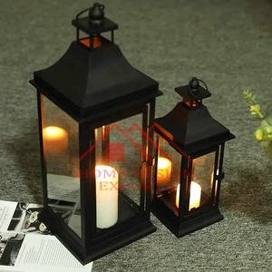 Customized Size Metal <b>Hanging</b> <b>Outdoor</b> Lantern for Wedding Decor Best Quality Home Decorative Table Top T-<b>Light</b> Hurricane Lantern - Product Image 5