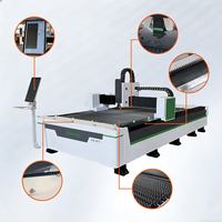 Machine de découpe laser fibre CNC 3015 3000W pour métaux, découpeuse laser de tôles, bon prix