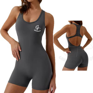 Ensemble de yoga taille haute réversible en deux pièces Legging de course de gymnastique sans couture avec fermeture à la taille élastique Design de style à motif personnalisé - Product Image 1