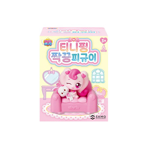 Figurine Samg Teenieping Mini, 6 types aléatoires, jouet de collection pour filles de 3 ans et plus, style dessin animé fantastique - Product Image 1