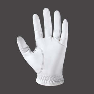 Guantes de golf de piel de oveja Cabretta para adultos transpirable mano izquierda logotipo personalizado al por mayor para uso deportivo - Product Image 3